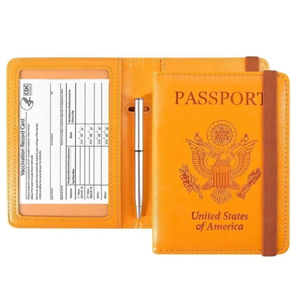 Leather Passport Cover - Picture 2 of 5